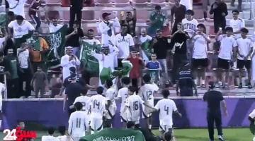 الأخضر للناشئين والجماهير في فرحة عارمة بعد التتويج بكأس الخليج التاريخي